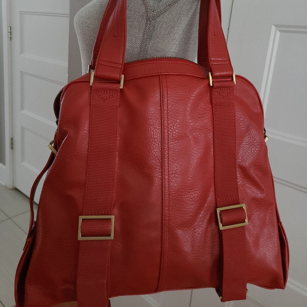 Red stylish purse